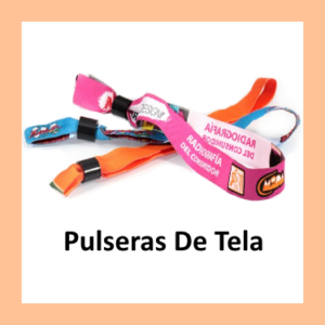 Fabricantes de pulseras de tela para eventos