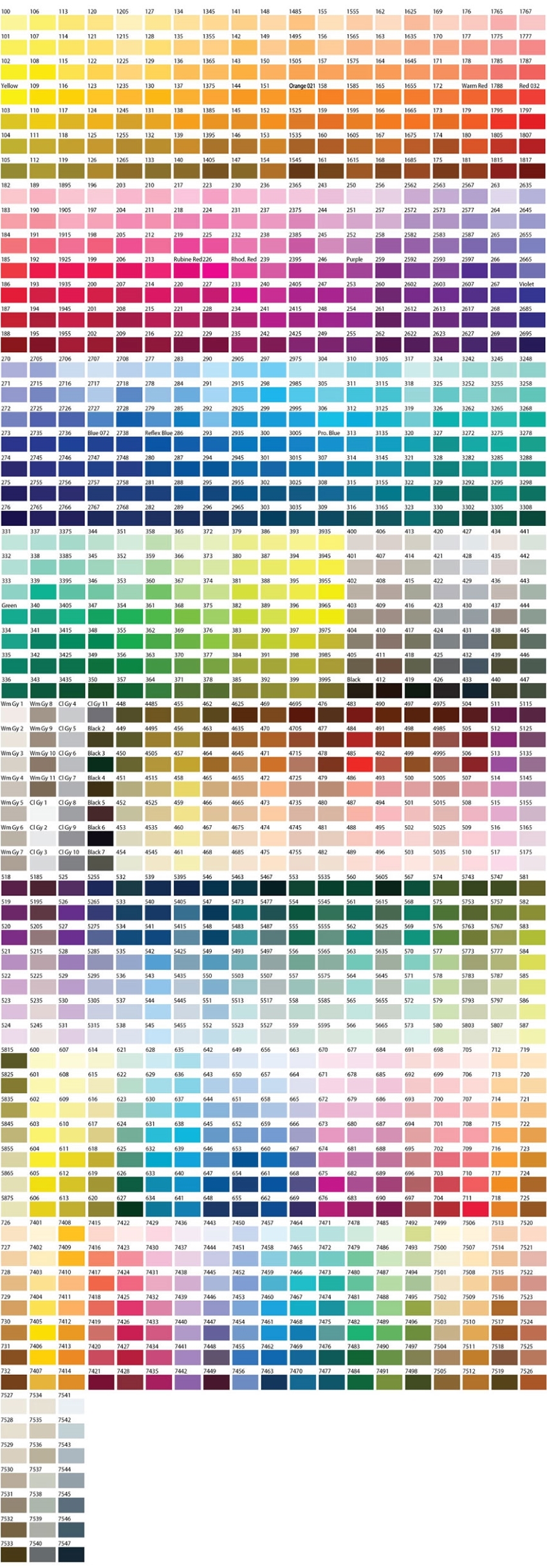 Colores para pulseras de tela y silicona
